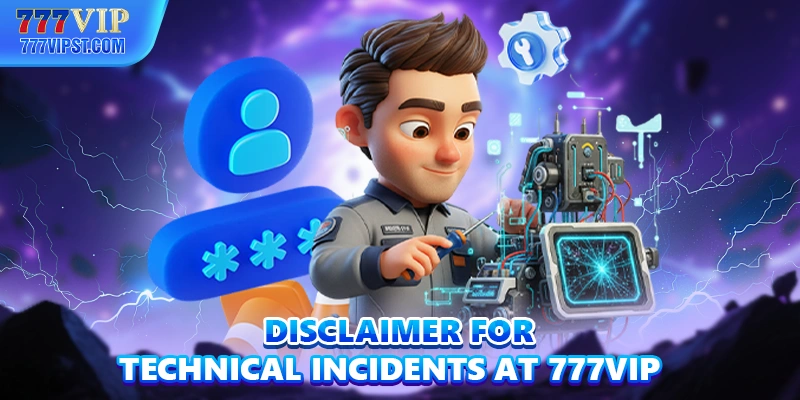 Disclaimer for technical incidents at 777VIP